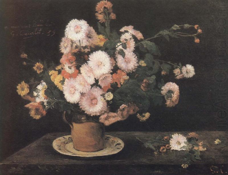 Flower, Gustave Courbet